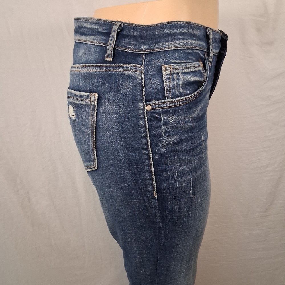 Vintage America Women’s Dark Blue Straight-Leg Jeans Sz 6/23 - Picture 8 of 16